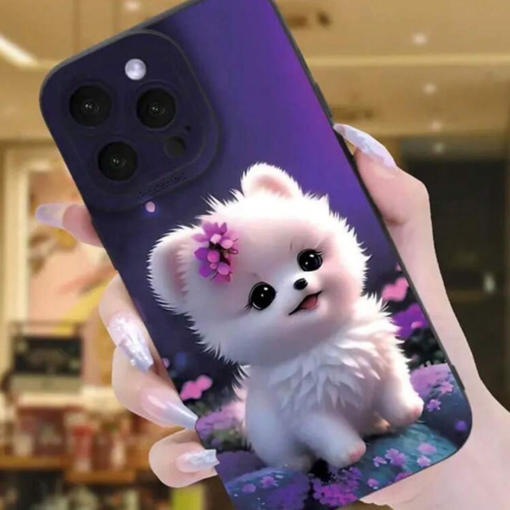 3for$20 Doggy Cute Cute Cat Phone Case - Compatible With iPhone 15 pro max